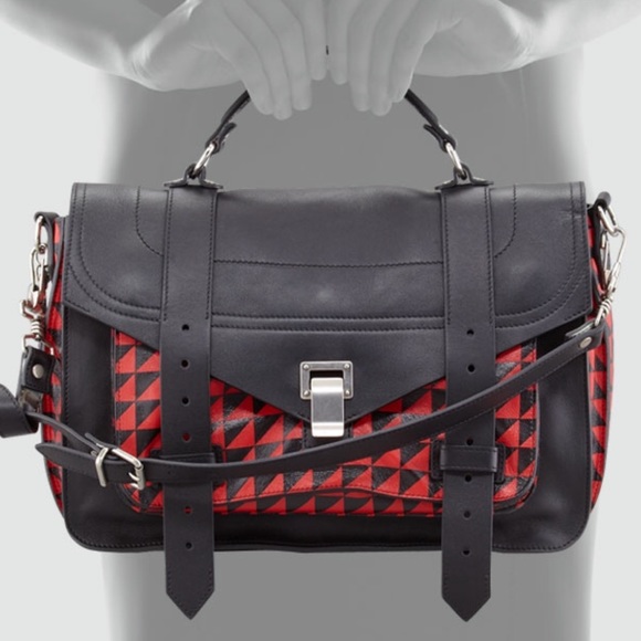 Proenza Schouler Handbags - PROENZA SCHOULER PS1 Geometric Satchel Medium